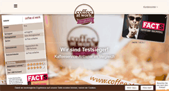 Desktop Screenshot of coffeeatwork.de